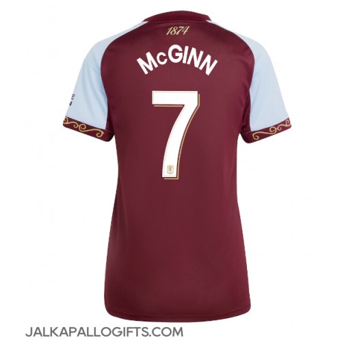Aston Villa John McGinn #7 Kotipaita Naiset 2025-26 Lyhythihainen